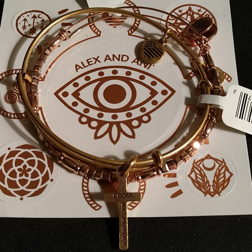 SOLD!! @chesterm "GOLD CROSS II SET🙏 BOTH NWTAG!!